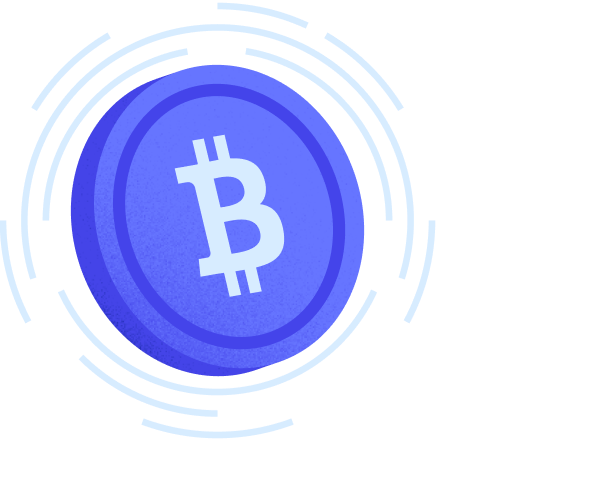 bitcoin coin illustration